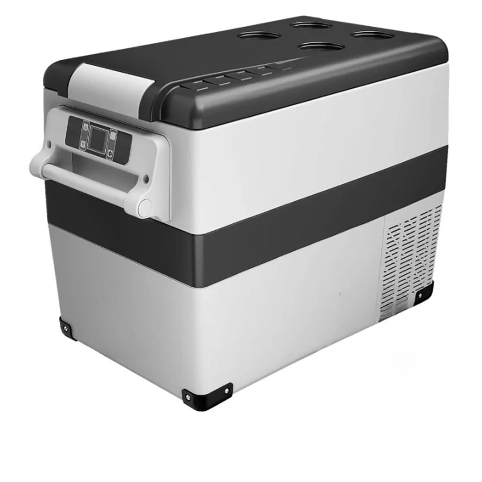 Refrigerador portátil for Auto de 12 V - Refrigerador eléctrico de 48 Cuartos for camioneta, Furgoneta, Autocaravana, SUV, refrigerador for Auto, congelador, Camping