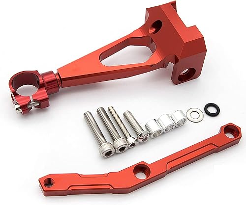 Miniatura 2 de Amortiguador de dirección ajustable para motocicleta, control de seguridad con kit de soporte de montaje para Yamaha MT-09 FZ09 (no trazador)