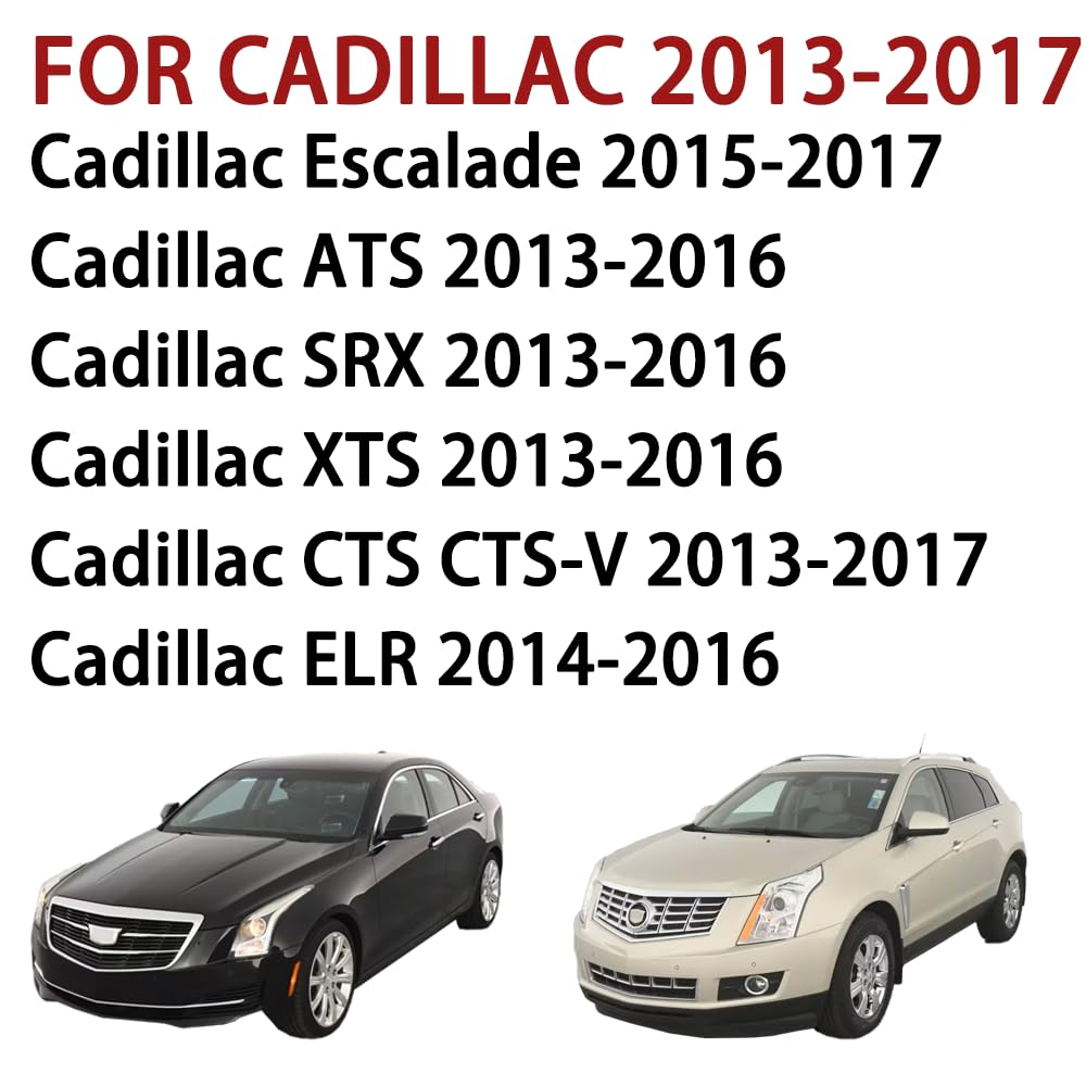 Replacement CUE Touch Screen Display For Cadillac ATS, Escalade, SRX, XTS, ELR, CTS & CTS-V (2013-2017) - Includes Trim Tools