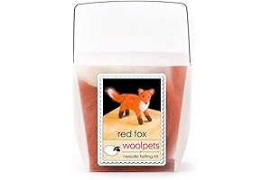 Wool Animal Felting Kits, in Fox: Learn to Felt with Educational Earth Wool
