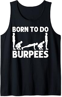 Cool Burpee regalo per uomini donne fitness allenamento palestra esercizio Canotta