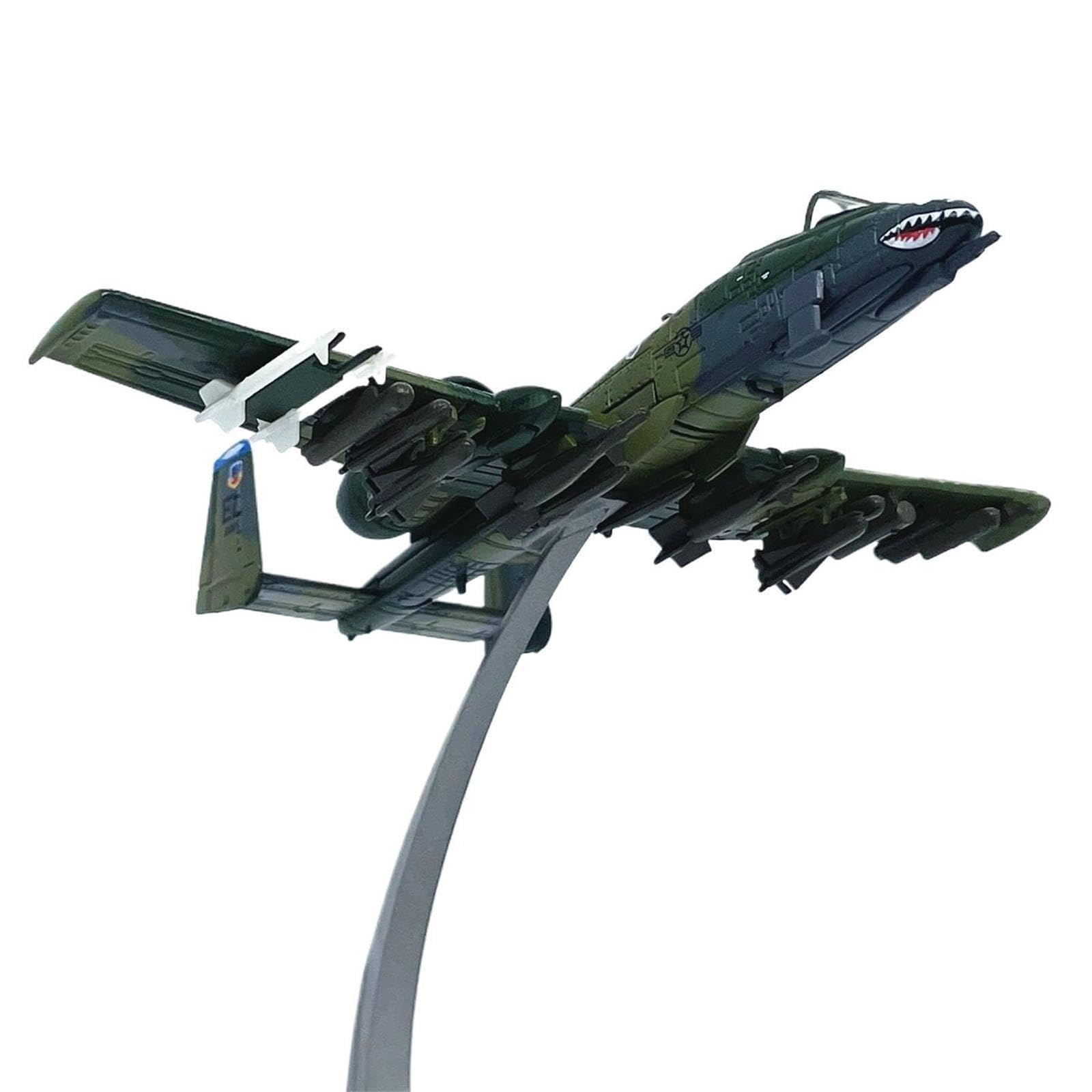 Figura de aleación de avión de Ataque A-10 1:144 Bombarderos