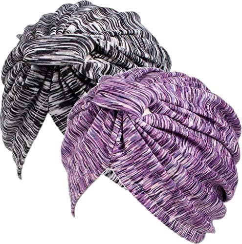 Berretto In Raso Setoso Per Donne - Copricapo Elegante Per Chemio, Yoga O Sonno, Morbido E Regolabile - Foto 12