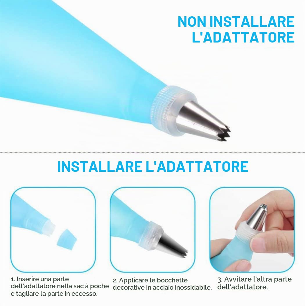 Piatto Girevole per Torte, Kit Pasticceria, Kit Pasticceria Professionale, Set Pasticceria, Pasticceria Accessori, Accessori Pasticceria, Tortiere, Tortiere per Dolci (442 Pezzi)