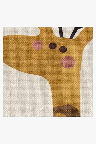 Ruggable Animal Safari Washable Rug - Perfect Kids Area Rug For Nursery Playroom Kids Room - Pet & Child Friendly - Stain & Water Resistant - Multicolor 8'X10' (Cushioned Pad) #TOP2
