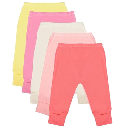 Calça Mijão Bebê Kit 5 Peças Roupinha Bebê Algodão