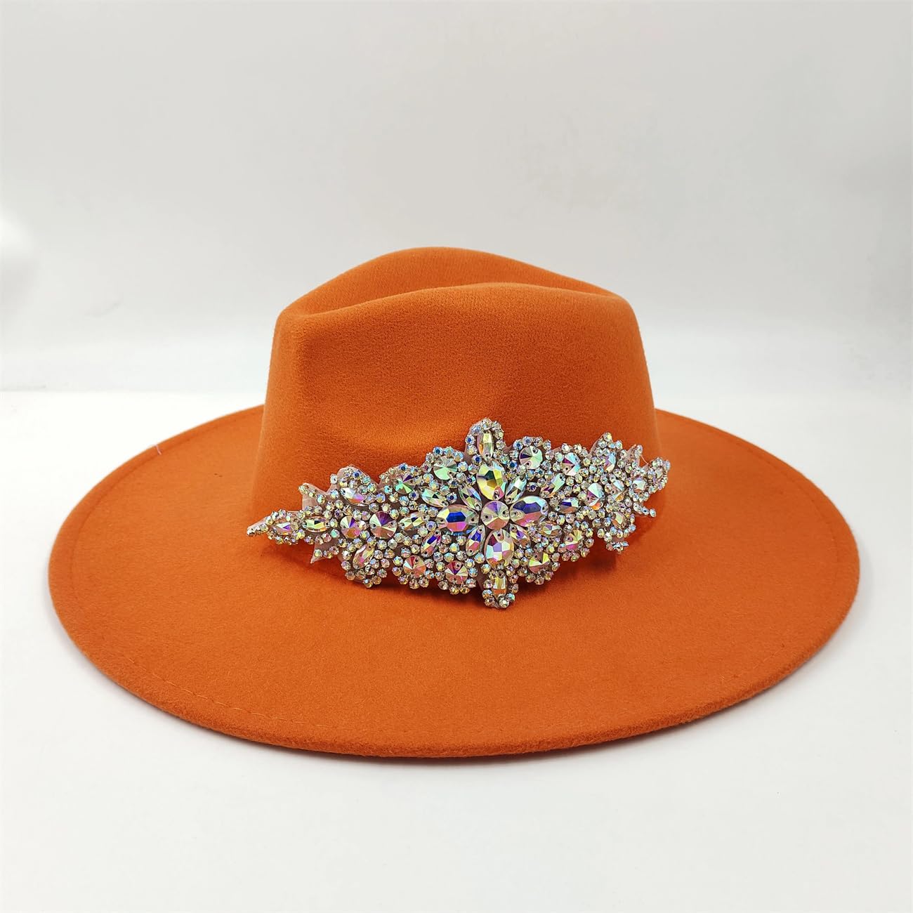 Cappello Fedora da donna a tesa larga unisex Bowknot Jazz Cap cappelli da cowboy