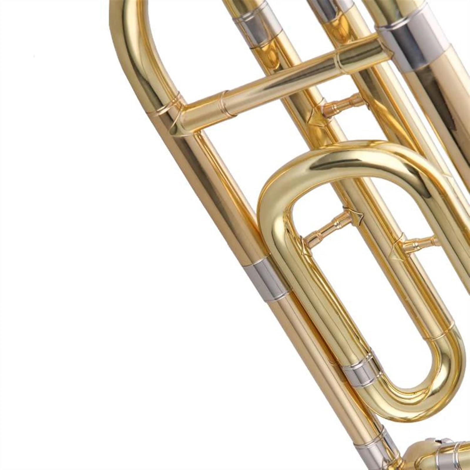 Trombones Instrumentos musicales Trombón Tenor Doble Tono Bb Profesional