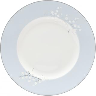 Monique Lhuillier Lily Of The Valley Blue Salad Plate 8" Fine Bone China