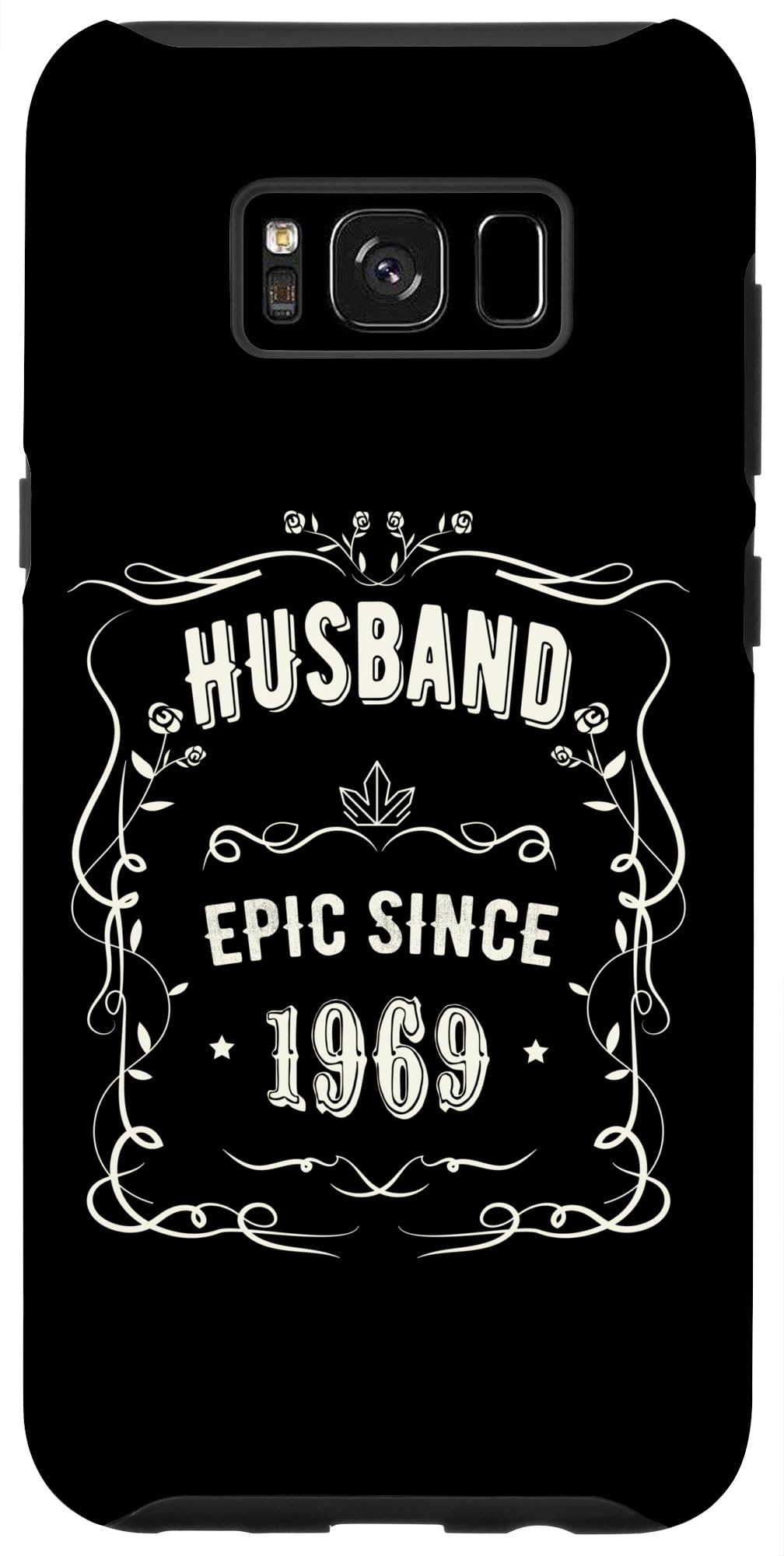 Galaxy S8+ 55th Anniversary Present Husband Est 1969 Year Married 55yh Case