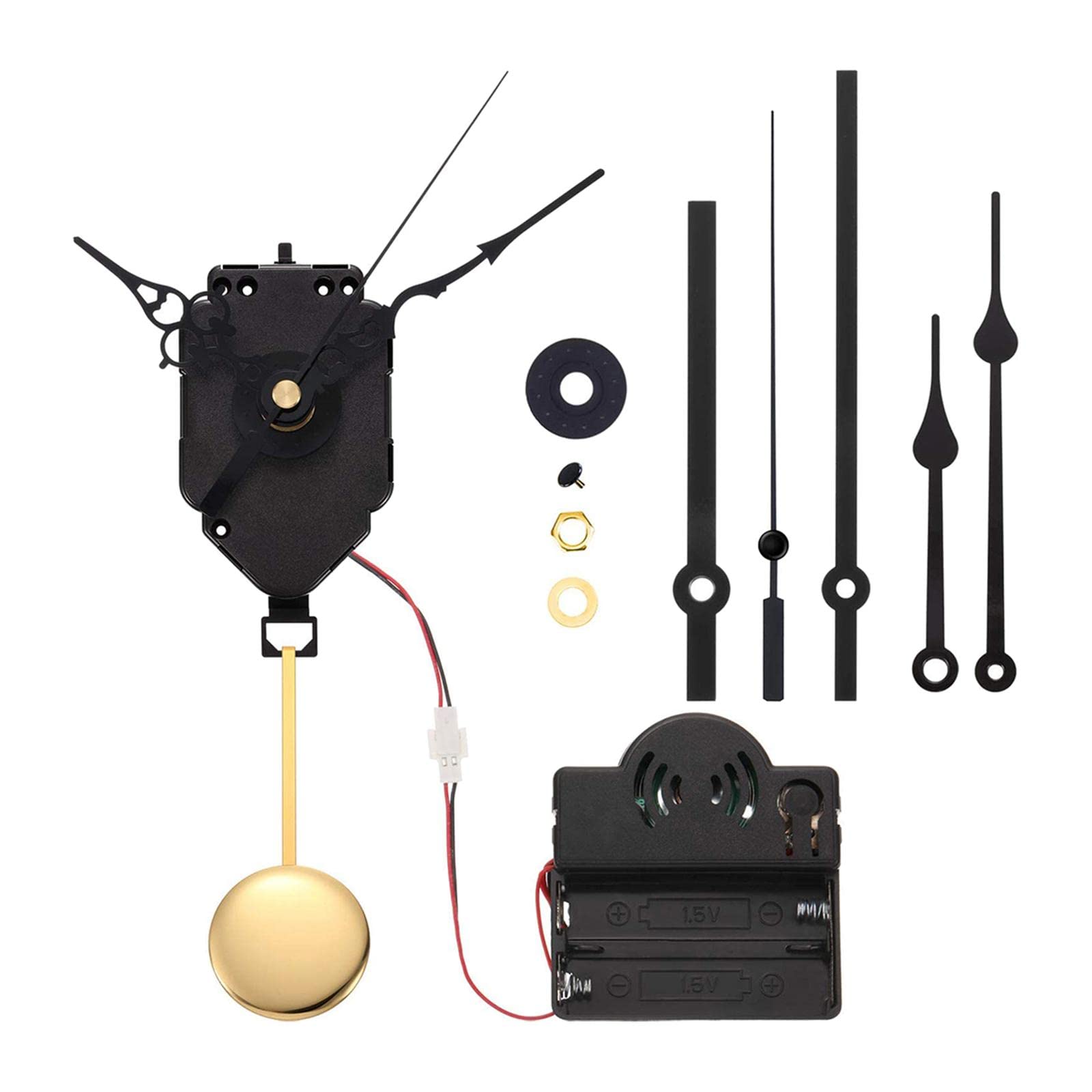 Enakshi® Pendulum Clock Movement Replacement DIY W/ 3 Pairs Hands & Pendulum|Home & Garden | Home D?©cor | Clocks | Replacement Parts & Tools-picture-23