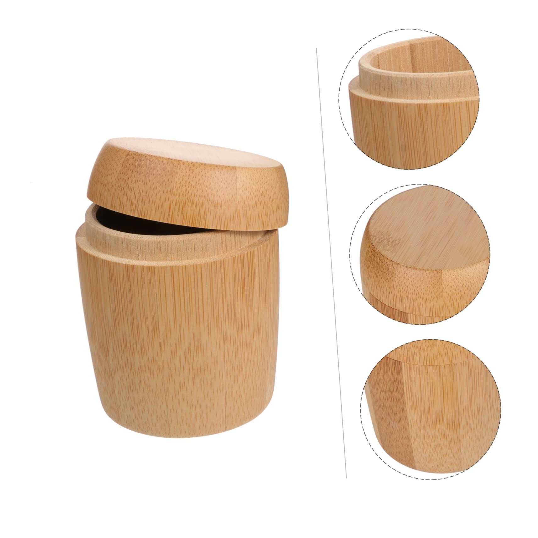 FELTECHELECTR 2 Pcs Cotton Swab Holder Decor Earring Holder Jewelry Holder Portable Vanity Cotton Rounds Dispenser Fruit Picks Dispenser Household Toothpick Holder Toothpick Dispenser