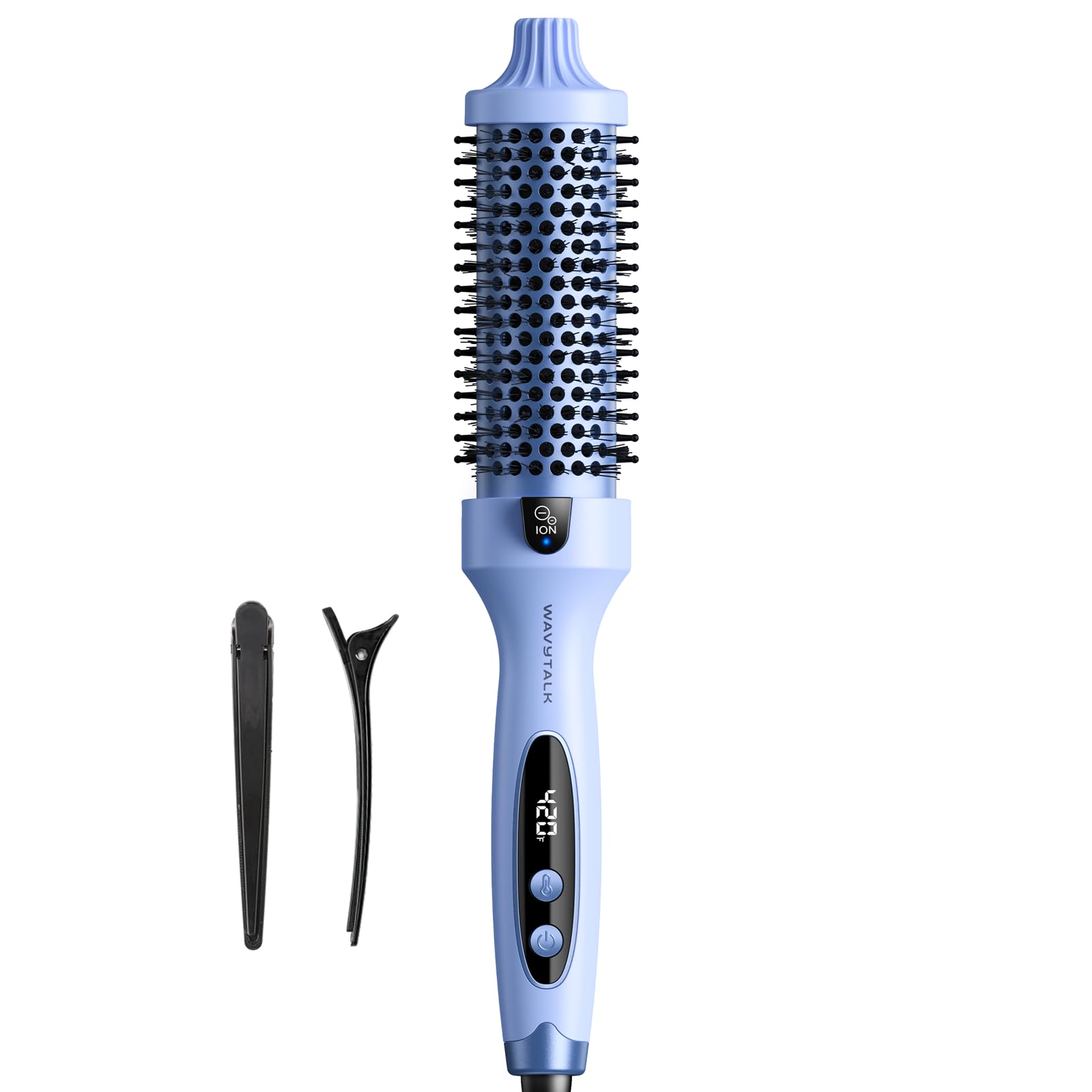 WAVYTALK サーマルブラシ Blowout Boost 38mm Amazon.com: Wavytalk Blowout Boost Thermal Brush, 1.5 inch Heated