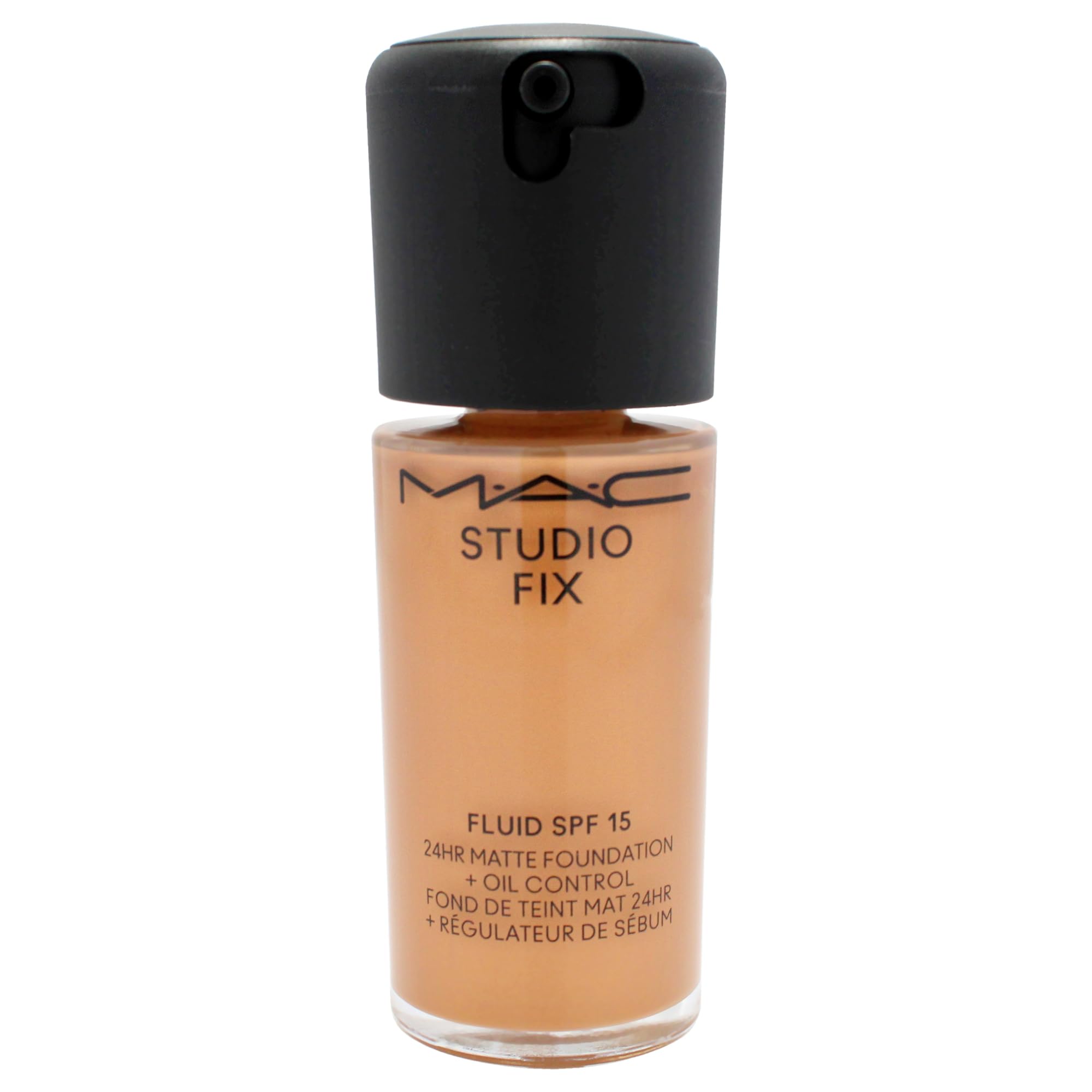 MAC Studio Fix Fluid SPF15 24HR Matte Foundation + Oil Control No.NW40 (30 ml), Cranberry, 30 ml (Pack of 1) - Image 2