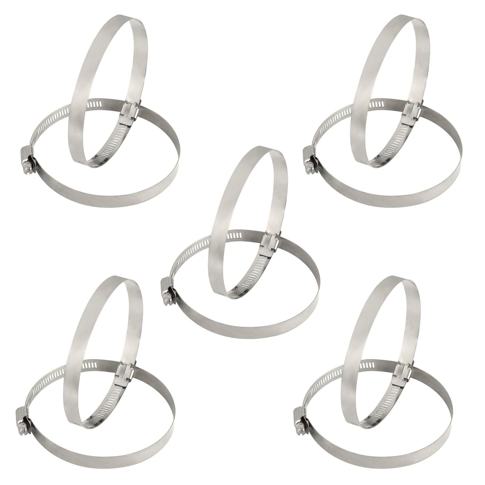 10 Stück Schlauchschellen 91-114 Mm Schlauchklemme Groß Schlauchbinder Edelstahl Schlauchbinder Schlauchschelle 304 Einstellbare Edelstahl Schellen Für Haus Gas Rohr, Wasserrohr, Teich, Garten