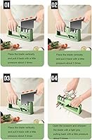 Vista 8 de Afilador de cuchillos, afilador de cuchillas, 4 en 1, kit de afilado de cuchillos y tijeras, accesorios de cocina imprescindibles, afilador