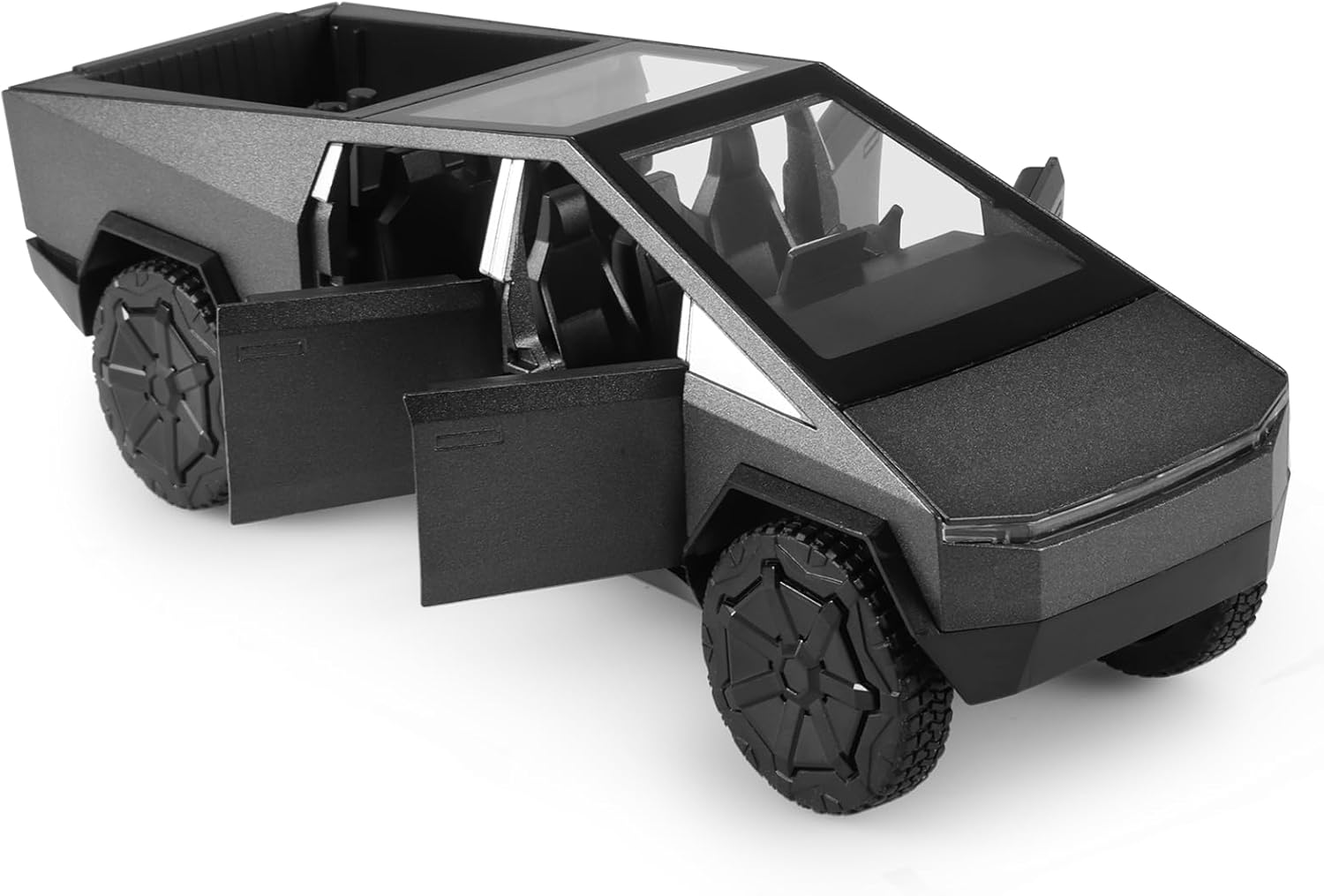 Toy Trucks Cybertruck Car Toy 1:32 Cyber Toy Trucks Gray Cybertruck Metal Diecast with Lights Sounds Effects, Fun Toy Cars Great Gifts Idea Toy Trucks Cybertruck Car Toy 1:32 Cyber Toy Trucks Gray Cybertruck Metal Diecast with Lights Sounds Effects, Fun Toy Cars Great Gifts Idea