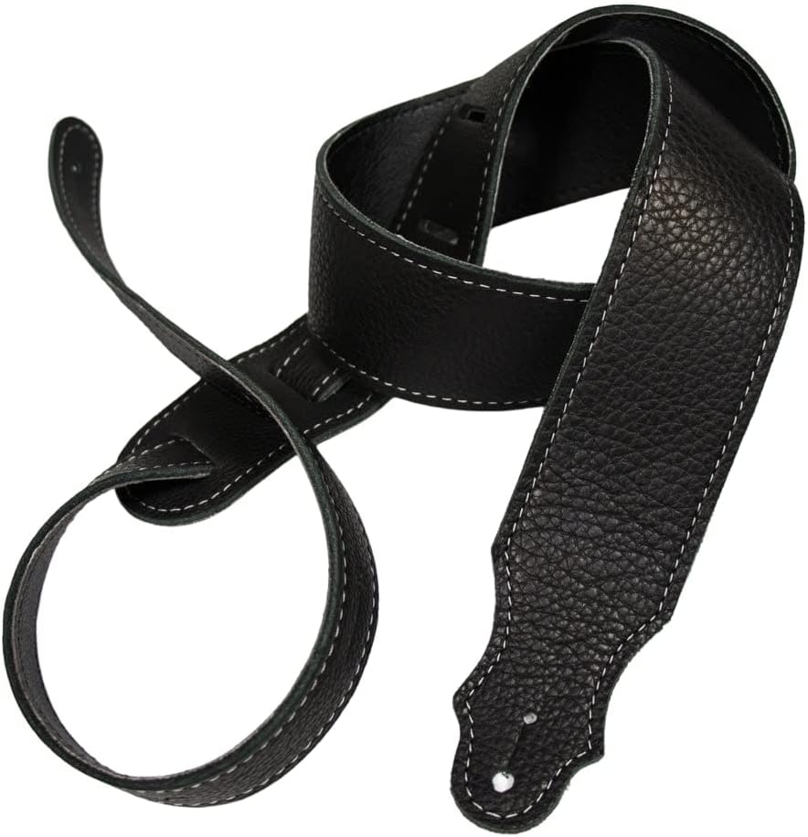 Franklin Strap Leather with Leatherette Backing Guitar Strap