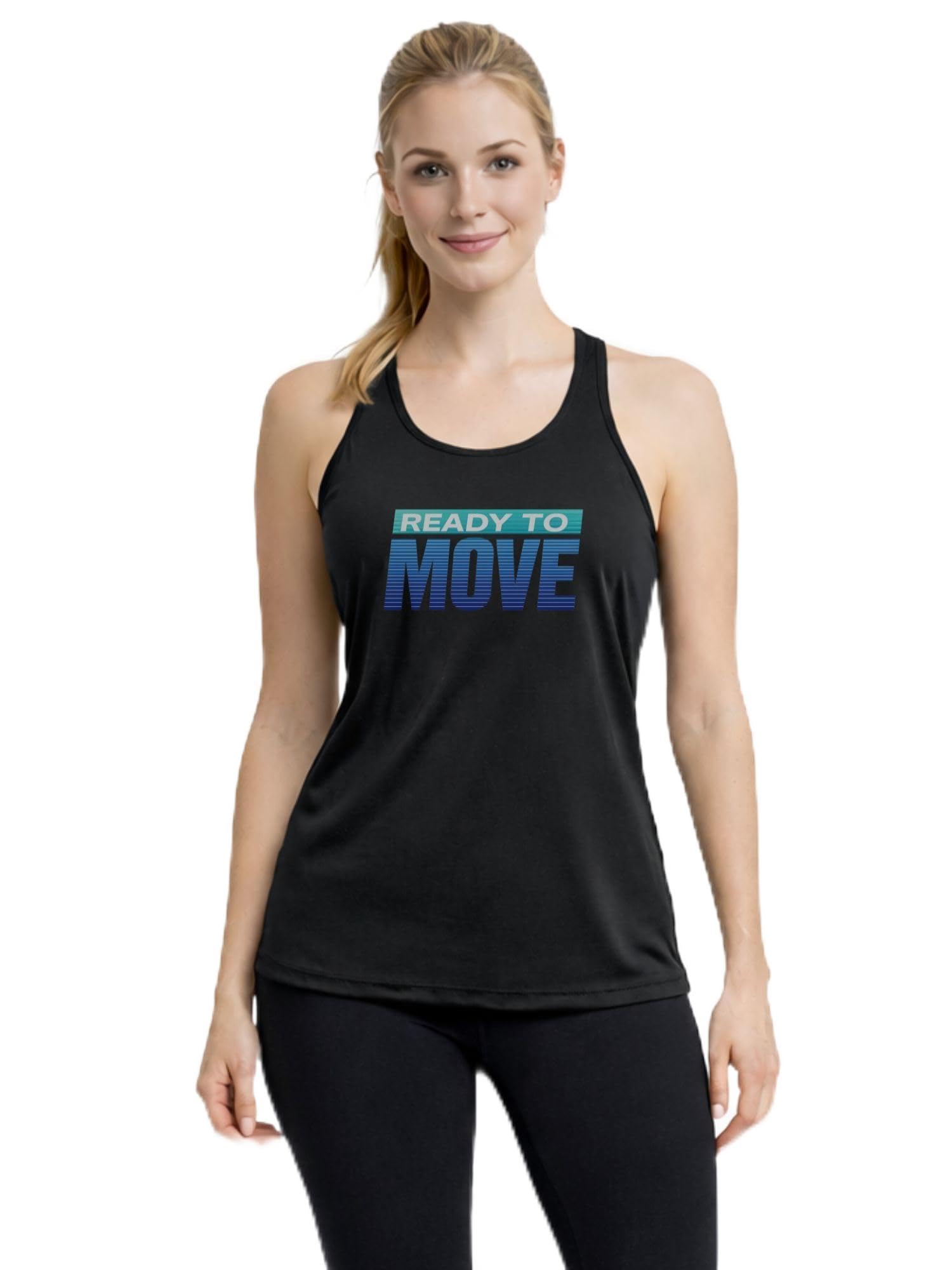3colors Women’s Racerback Gym Vest – Tank Top | Breathable Workout & Running Activewear-Ready to Move-picture-3