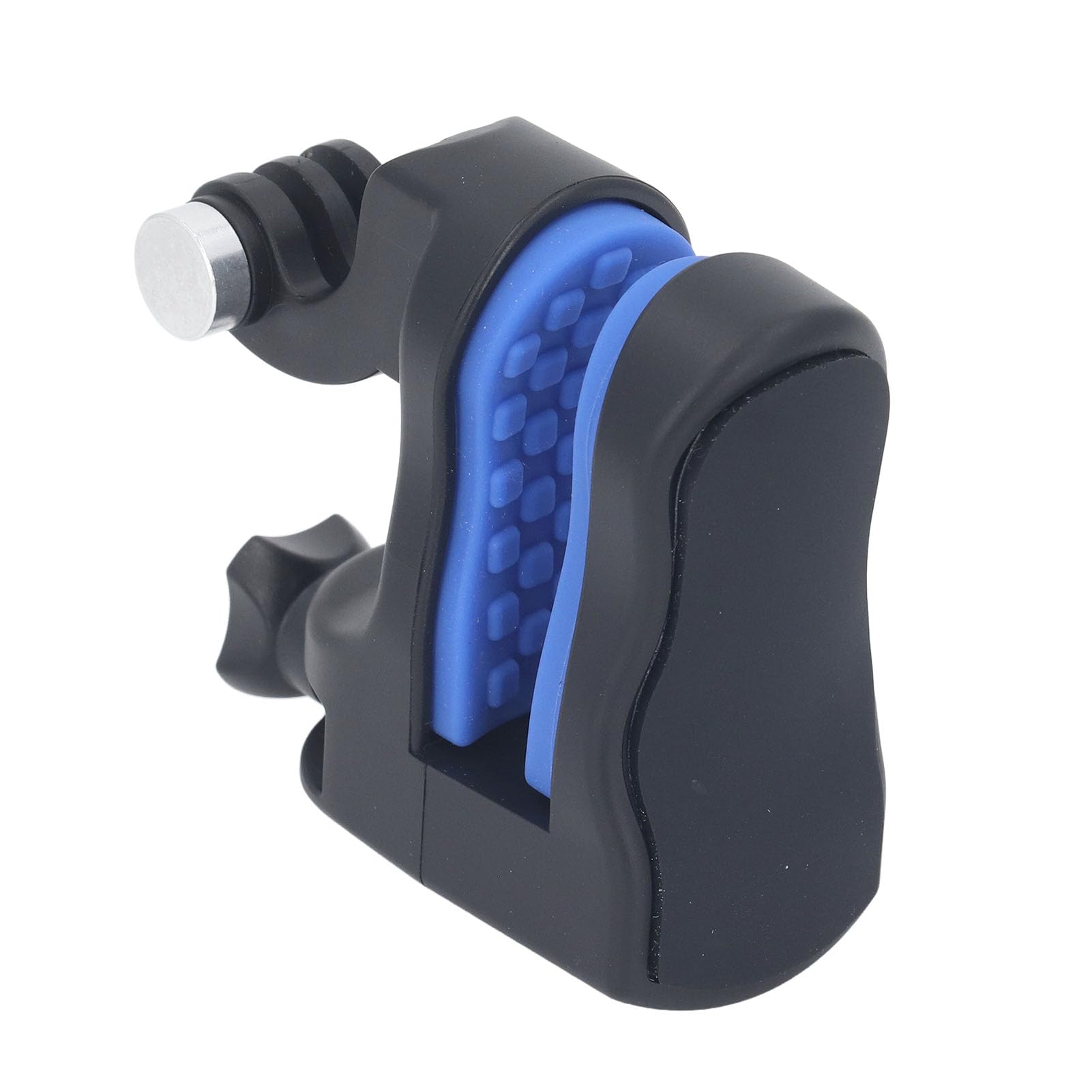 Kit Supporto per Mento per Casco Moto, Morsetto Regolabile in | Protezione in Silicone, Morsetto Regolabile da 18 a 35 Mm, Compatibile con , Session e Yi.