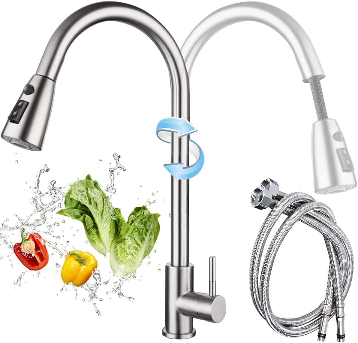 Grifo De Juguete De Plástico Para Cocina Infantil – Simulación Realista Con Bordes Redondeados, Fácil De Limpiar Y Transportar, Ideal Para Juegos De Rol En Casa O Aula