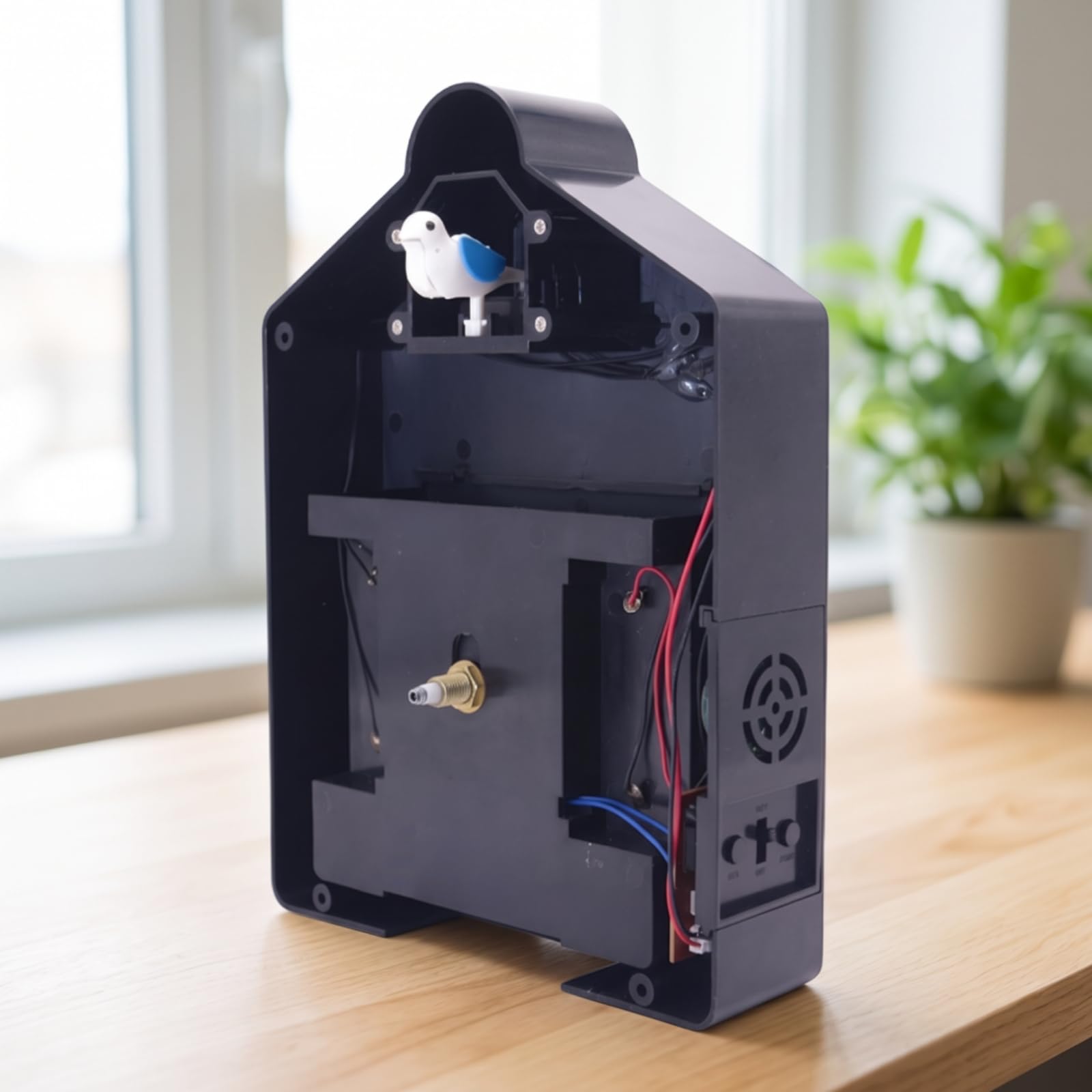 Uhrwerk Ersatzmodul Kuckucksuhr Bewegung Mechanismus Modul für Zeiger Und Vogelantrieb mit Stabiler Passform für DIY BAU Restaurierung Wartung