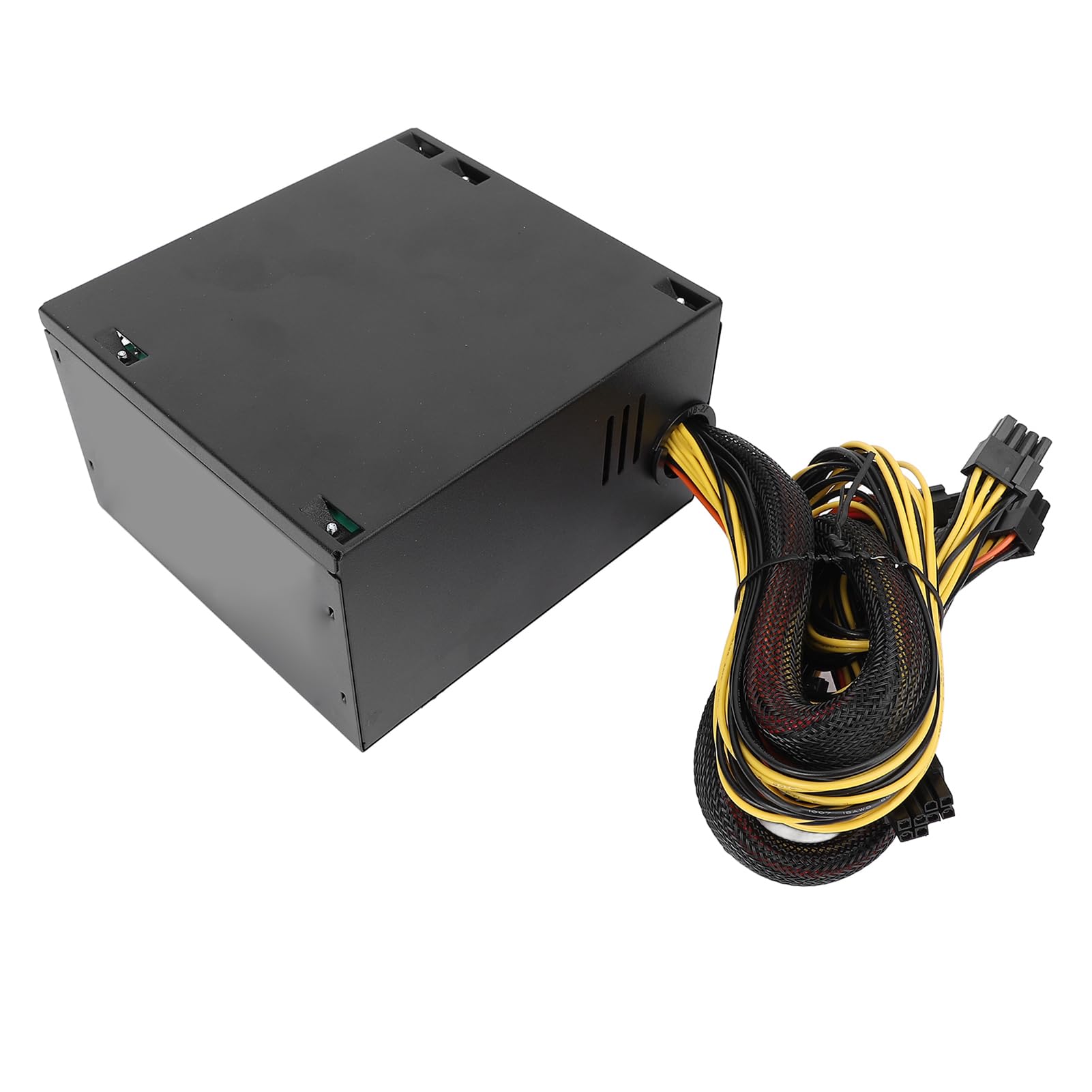 Alimentatore per computer desktop a massima efficienza energetica da 450 W con protezione da sovracorrente per utenti in lega di alluminio nero 1 W di potenza in standby