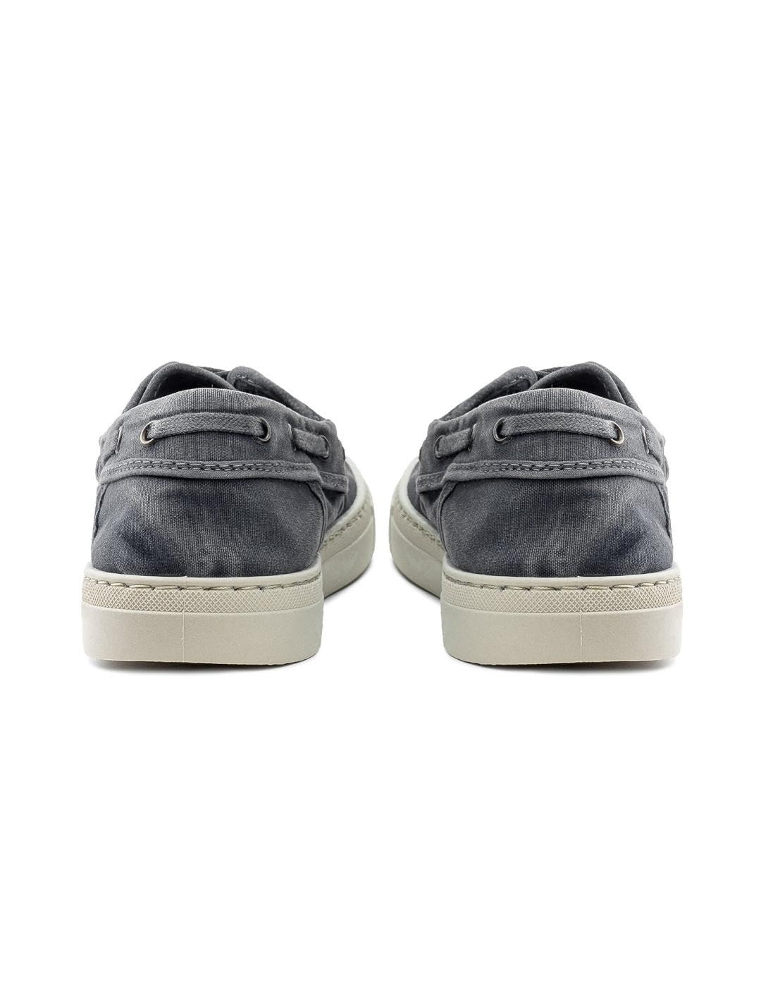 Natural World Eco 6603 E Old Quercia | Scarpe da Barca per Uomo | Mocassino Boat Uomo | Slipper Casual in Cotone & Gomma Naturale | Loafers Estivi Stringati| Slip On Basse con Lacci | Made in Spain