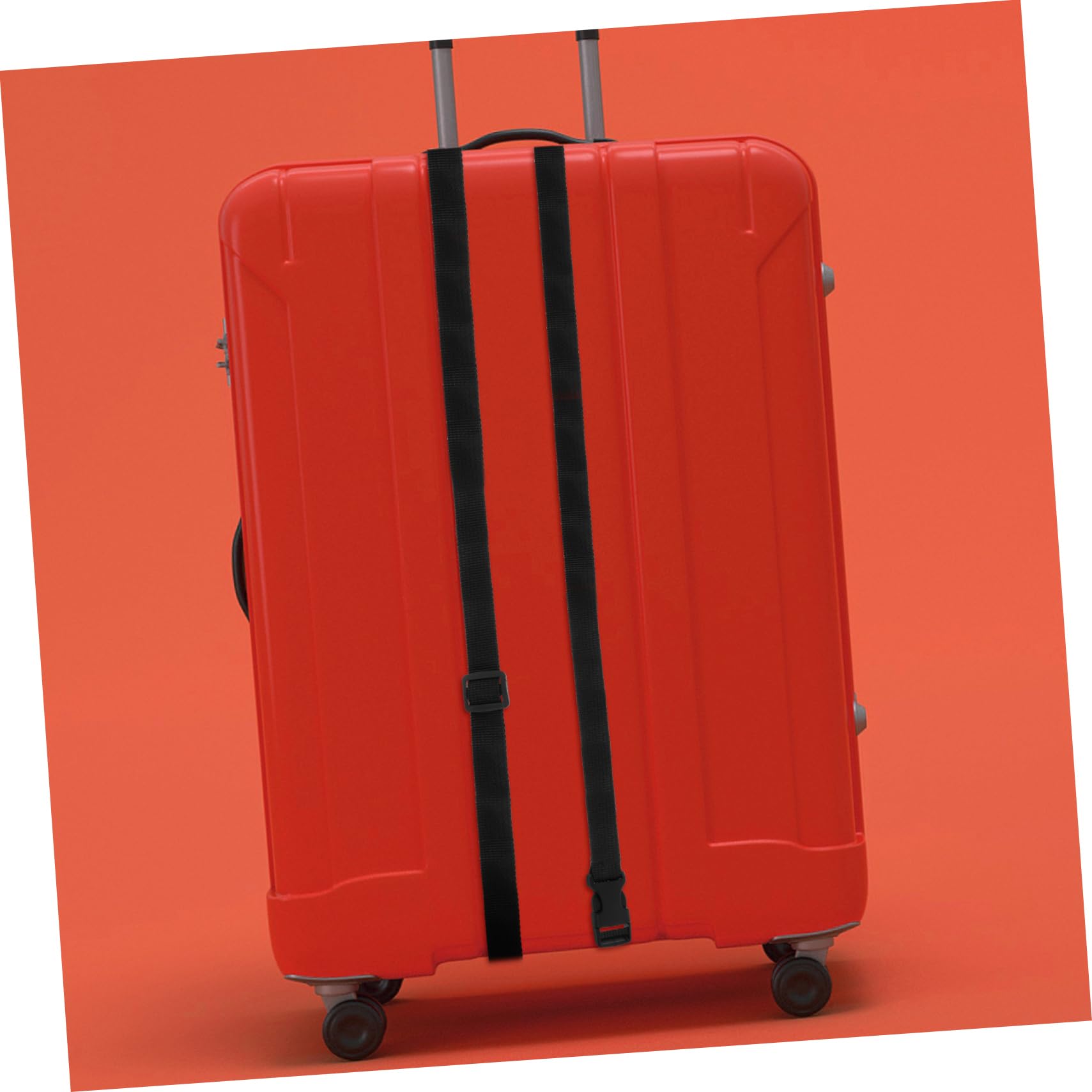 OSALADI 6piezas Correas Ajustables De Nylon Hebilla para Mochila y Equipaje Extensores De Rápida y Sujeción