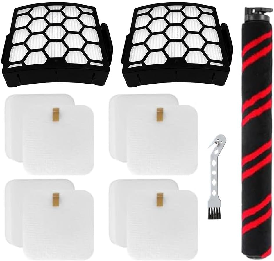 LA555 Filter Brush Roller Kit For Shark LA555 For Rotator Pet Pro For Lift-Away Clean For PowerFins Upright Vacuum Cleaner, Replacement Parts XFFK320 XHF320, Vacuum Parts & Accessories