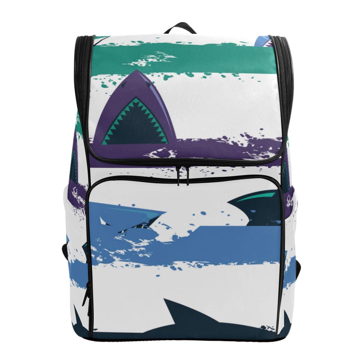 Trendy Generous Abstract Seamless Vector Pattern Girls Boys,Backpack Rucksack Travel Bag Hiking Knapsack College Student School Bookbag Travel Daypack for Men or Women,Colour Name:8 (Color : 12)