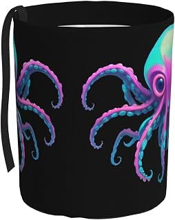 Neon Kraken Core Hanging car Trash can, Practical and Convenient, Suitable for Multiple car Models, Providing Ideal Storage Space