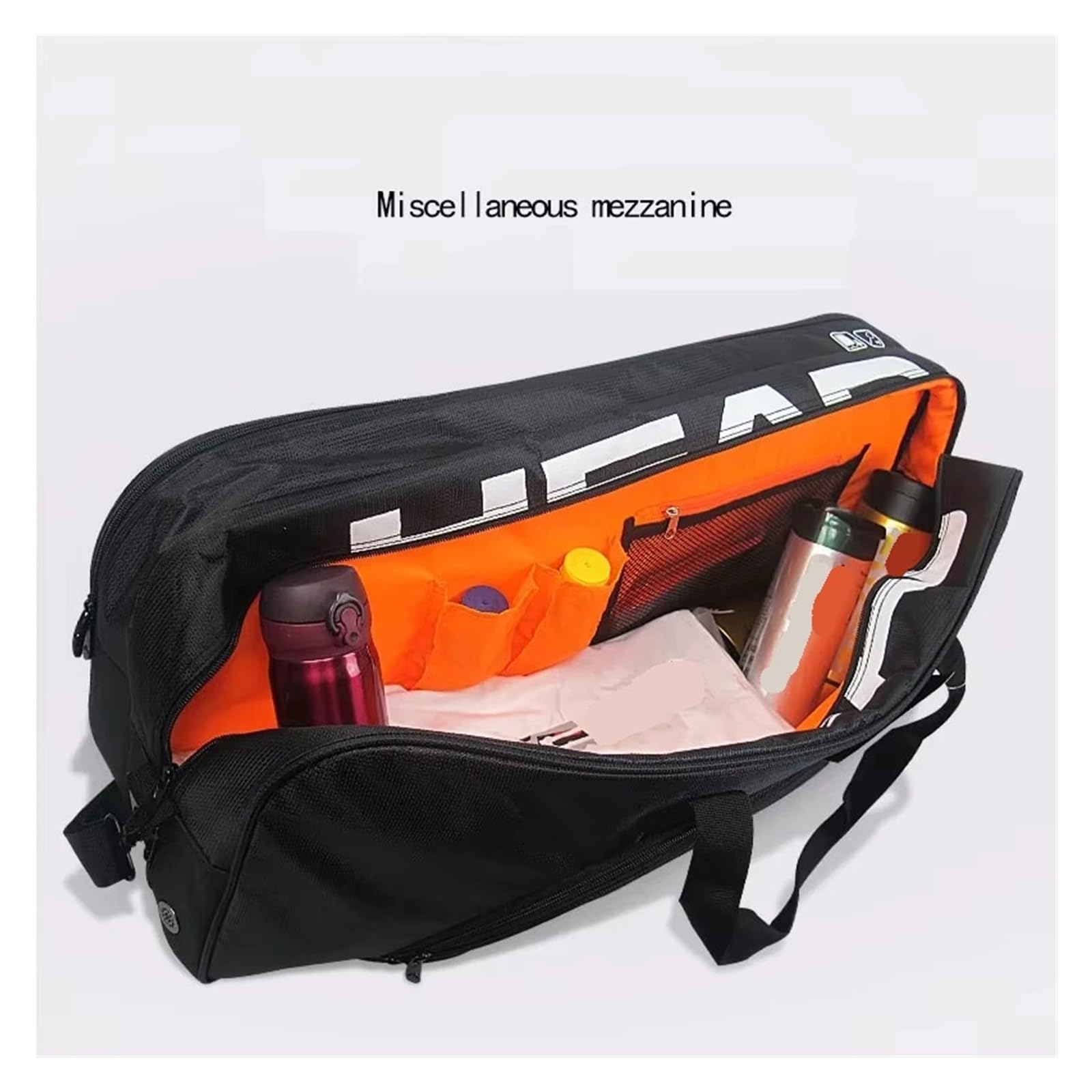 Raquetero Tenis Bolsa De Raqueta Tenis, Paquete 6, Mochila Bádminton Gran Capacidad for Hombres Y Mujeres, Deportiva