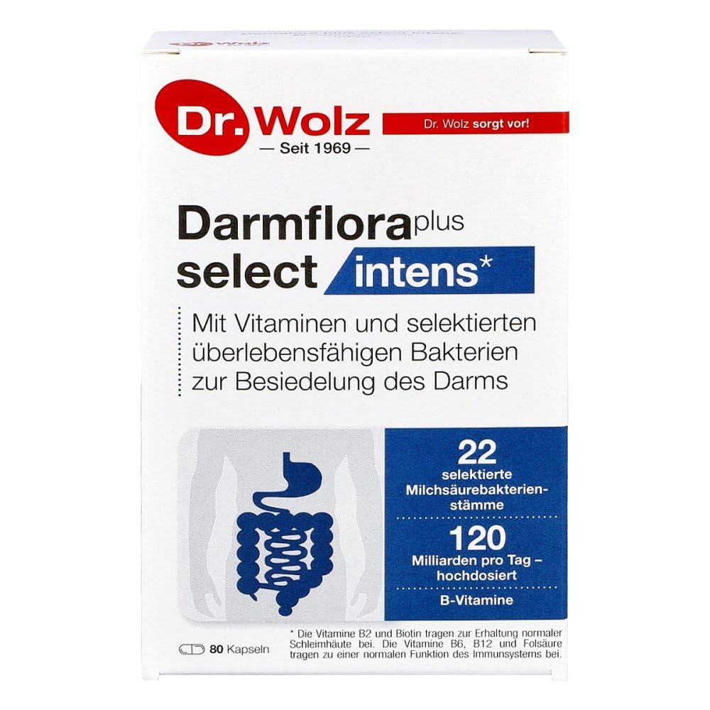 Darmflora plus select intens Kapseln 80 stk