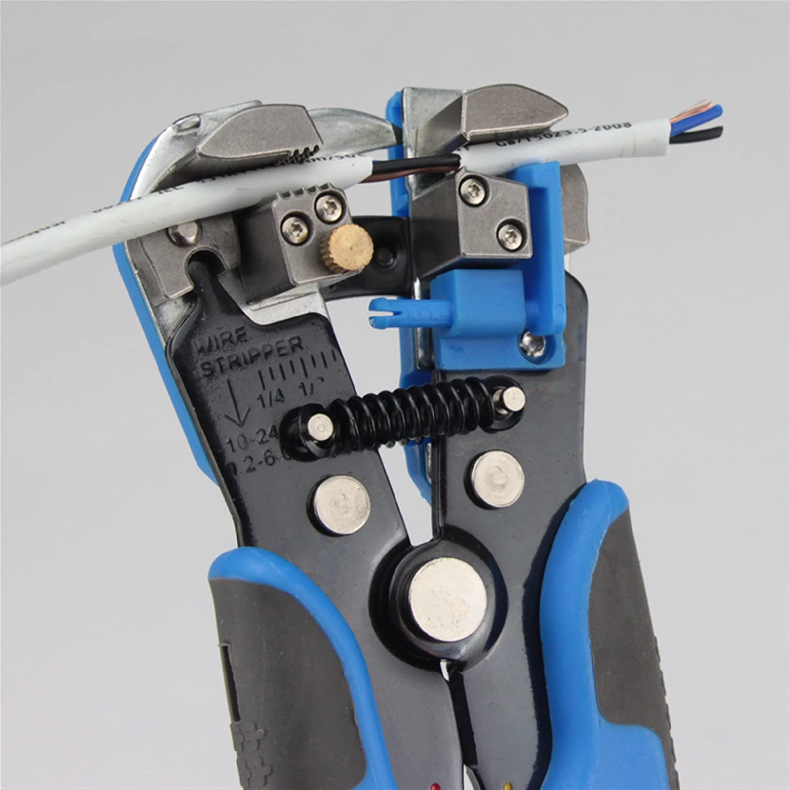 JINGYAN Alicates universales Multi-functional Cable Crimper Tools Automatic Cutter Peeler Forceps Terminal Wire Stripper Crimping Pliers