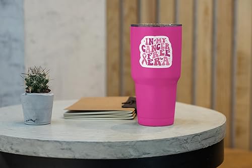 Miniatura 5 de (3 unidades) in My Cancer Free Era Sticker  Calcomanías de concientización sobre el cáncer de mama, decorar libros, laptops, botellas de agua,