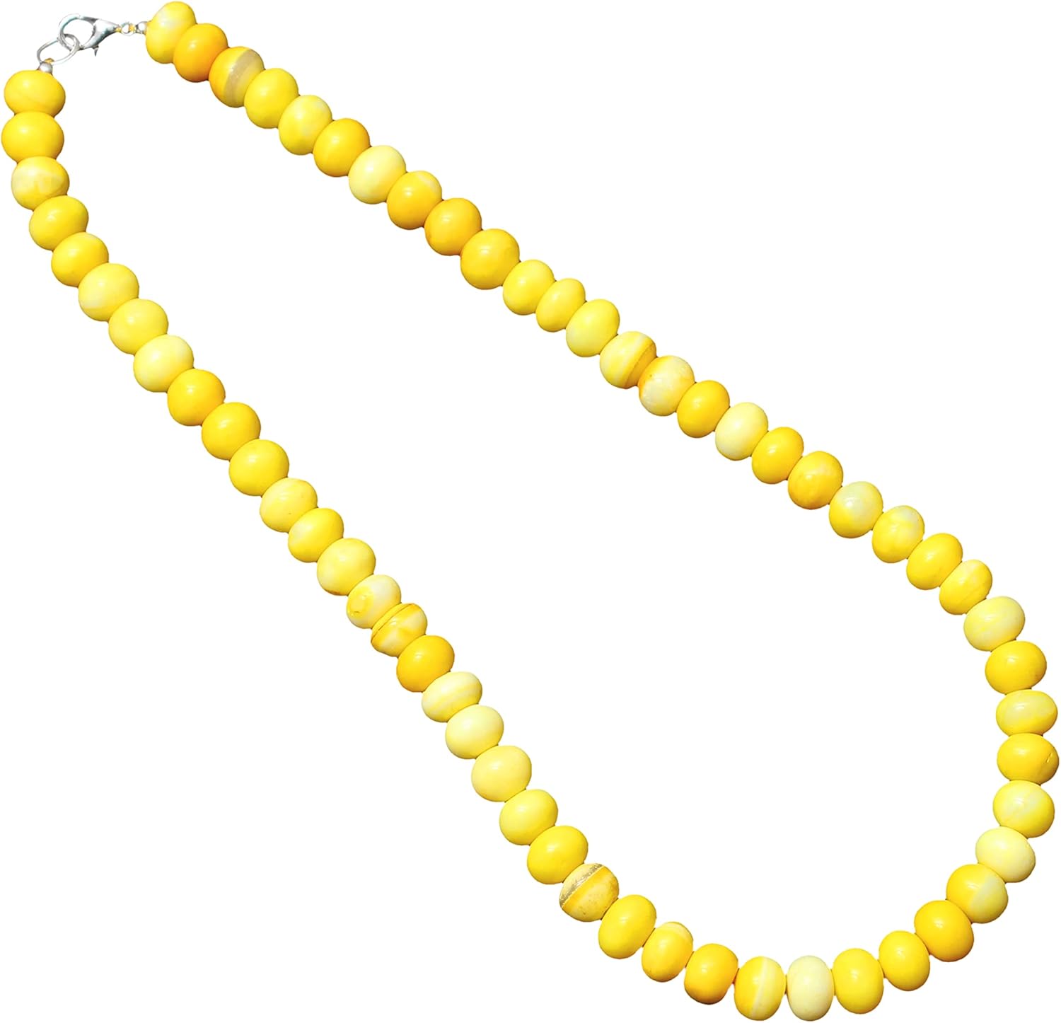 Candy Opal Beaded Necklace for Women & Men – Handmade Summer Jewelry, Unisex Gift, Colorful Beaded Necklace by A&M Gems