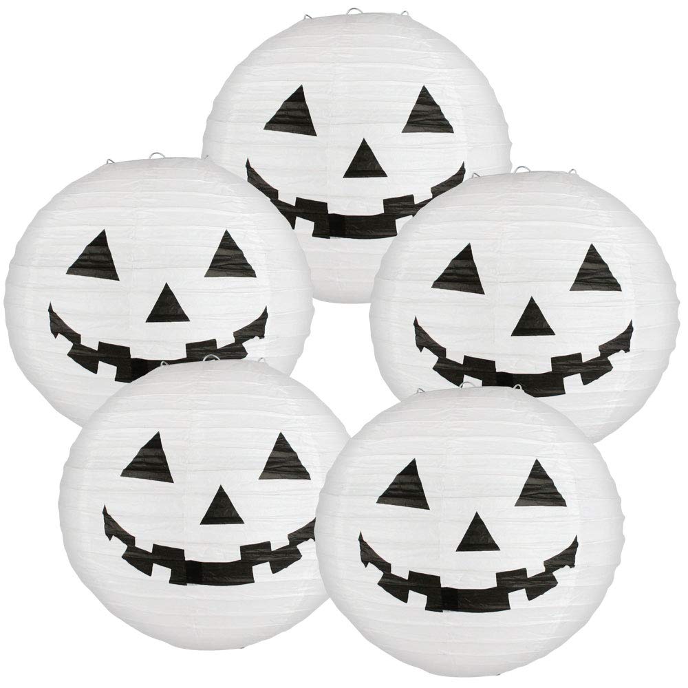 Jack O Lantern Black And White