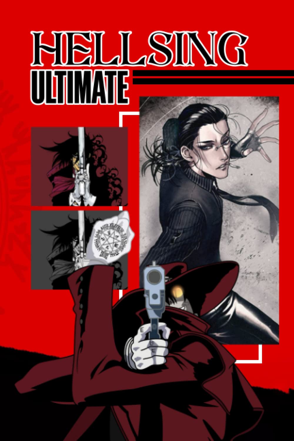 Independently published Héllsing Ultimáte Notebook: Art enthusiasts certainly cannot ignore this Hellsing Ultimate Notebook. With rich content and vivid and eye-catching images and textures.