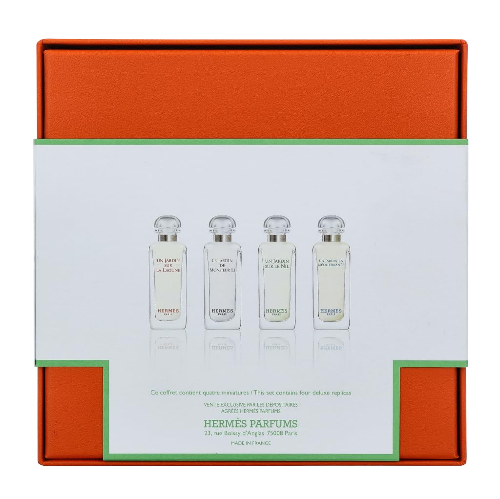 Hermès Parfums Jardins Discovery 4本Set Hermes Parfums Jardins Discovery Set 4 Piece Mini Travel Size