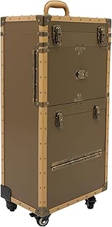 Estuche de maquillaje con ruedas, estuche gra...