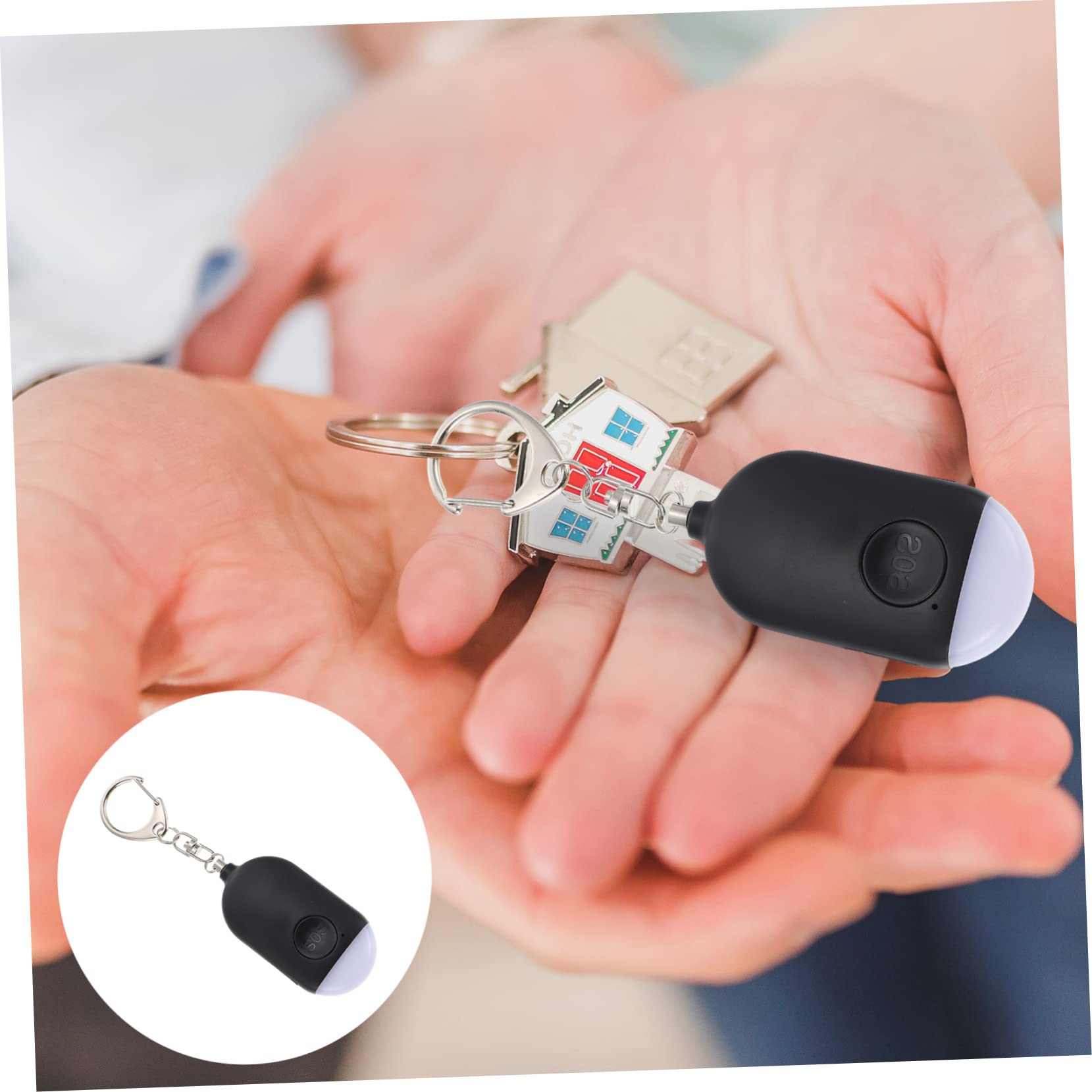 Uonlytech 3 Ensembles D'Alarme Anti-Loup Mini-Réveil PC