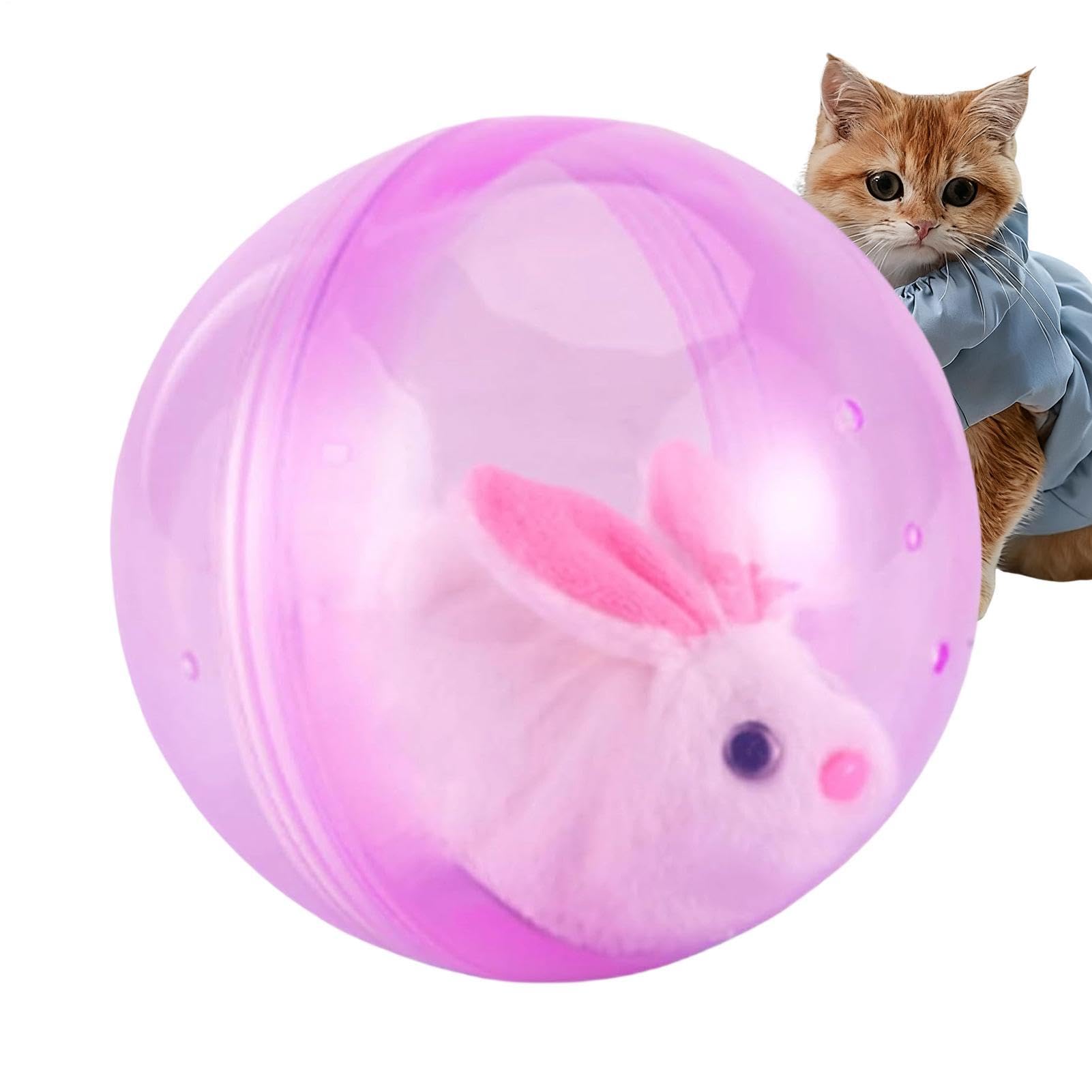 Pelota para gatos inteligente para el entretenimiento autónomo de mascotas en casa