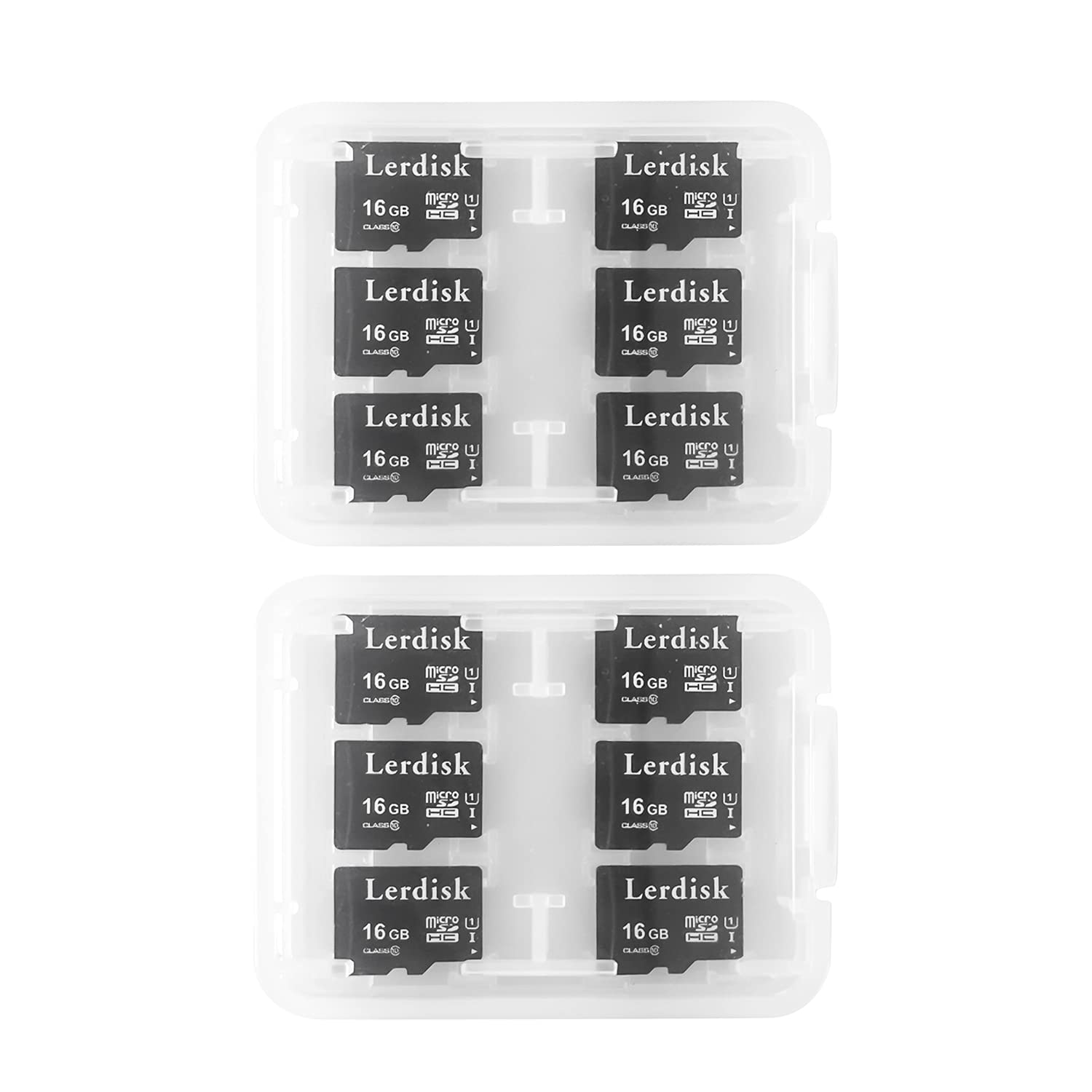 Karta pamięci micro SD wyprodukowana przez licencję grupy SD jakość poufna 3 lata gwarancji (16 GB, 12 sztuk w opakowaniu)