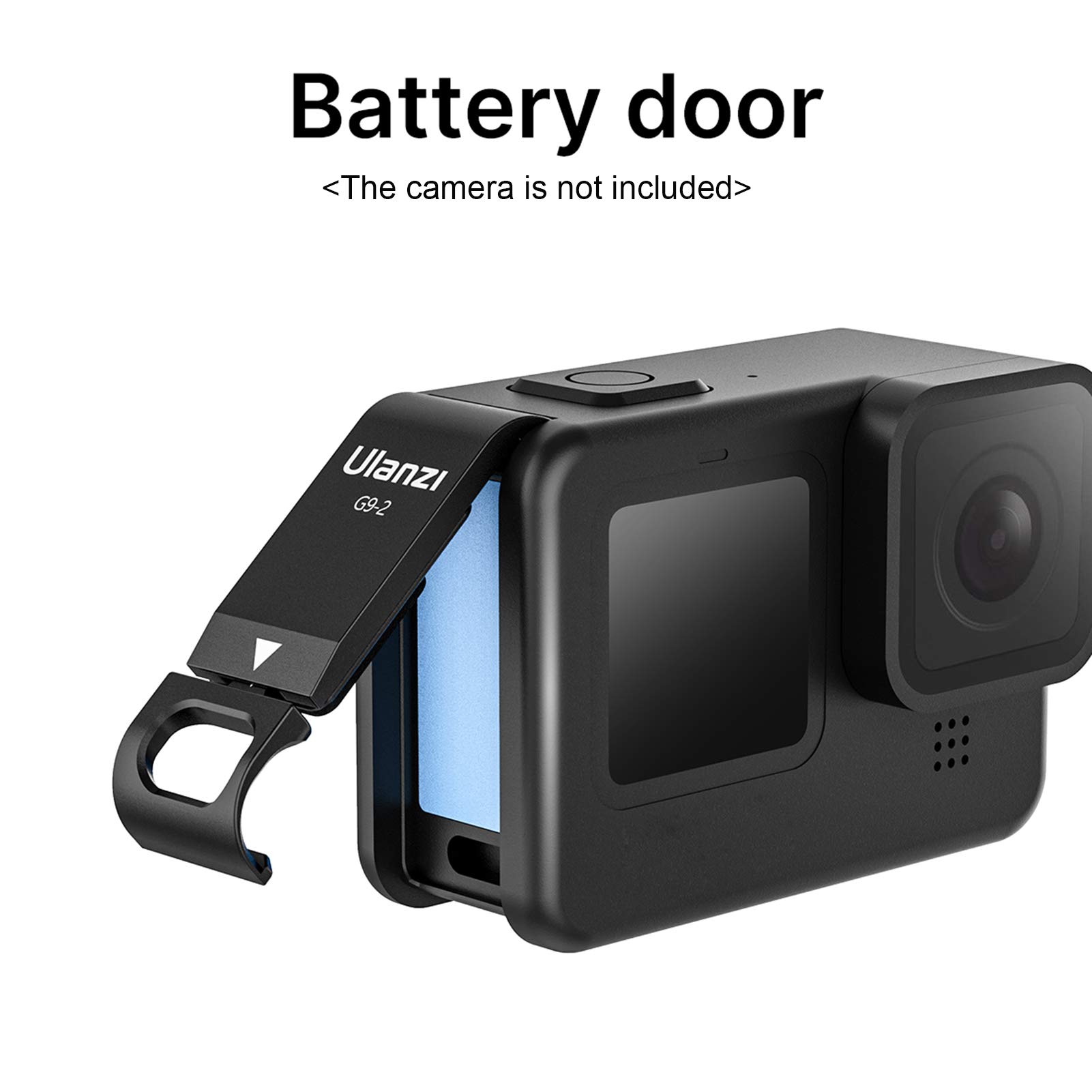 Amazon | Ulanzi G9-2 アクションカメラ バッテリーカバー 金属製 