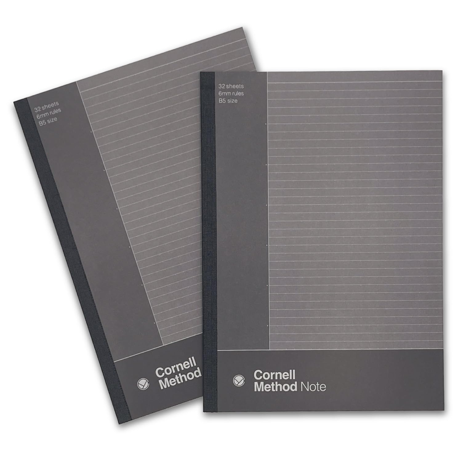 学研ステイフル ノート コーネルメソッド 6mm B罫 B5 グレー罫 2冊セッ…