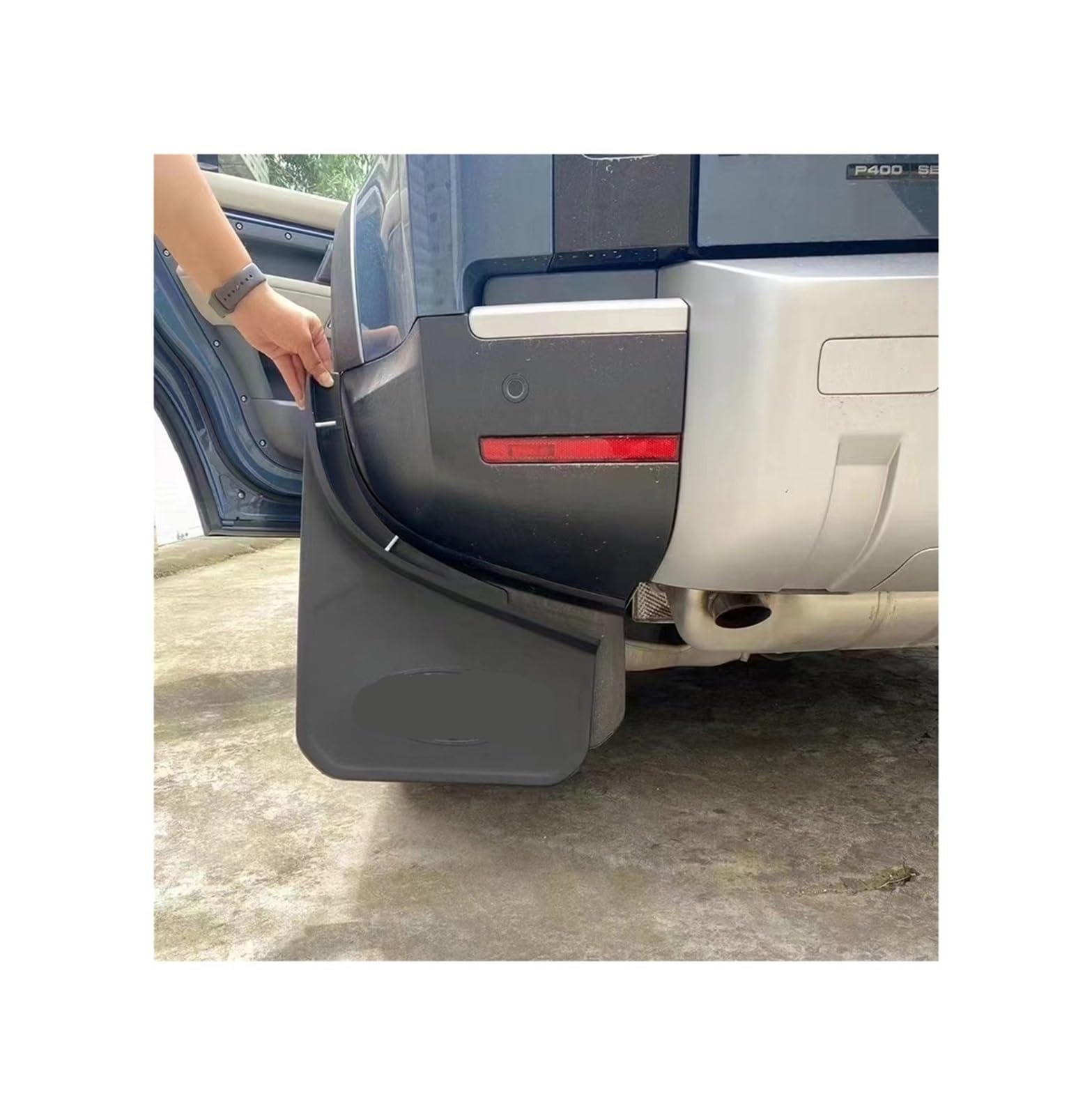 Amazon | [TIOXAMOA] ディフェンダー 110/90/130 対応 マッドガード