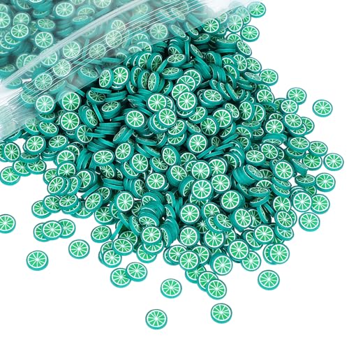 PATIKIL Polymer Clay Slices, 100g Lime Slice