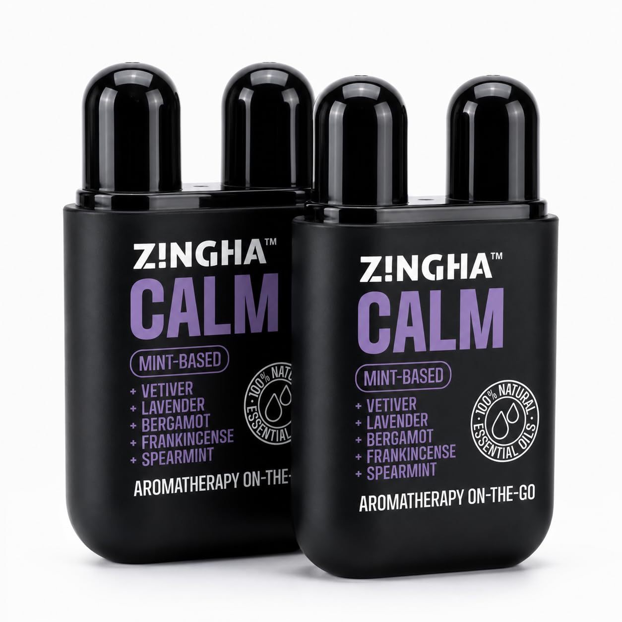 Z!NGHA Nasal Stick – Instant Clear Breathing &amp; Sinus Relief | Strong Aromatherapy Inhaler with Natural Essential Oils | Portable Mood Boost &amp; Mental Clarity Reset