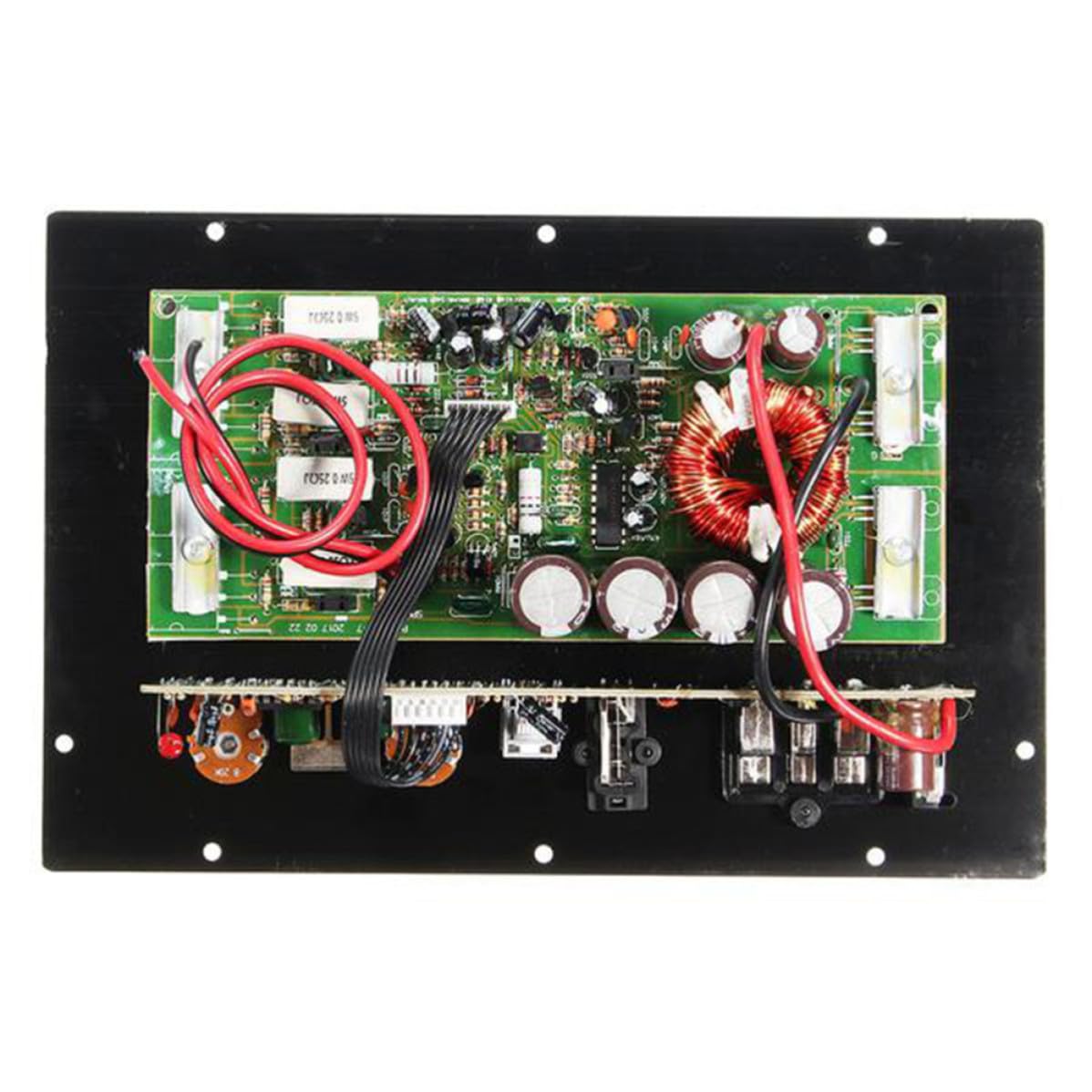 Kisangel Amplificador de Subwoofers para Coche 12v 1000w Mono Control de CD y Carcasa de Acero Inoxidable para Sistema de Audio de Automóvil